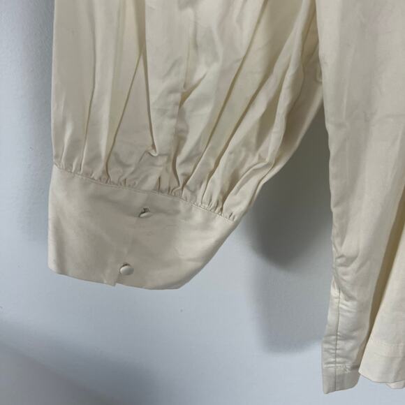 Prologue Women's Cream Raglan Twill Long Sleeve Top - Size XXL - NWT - Picture 4 of 12